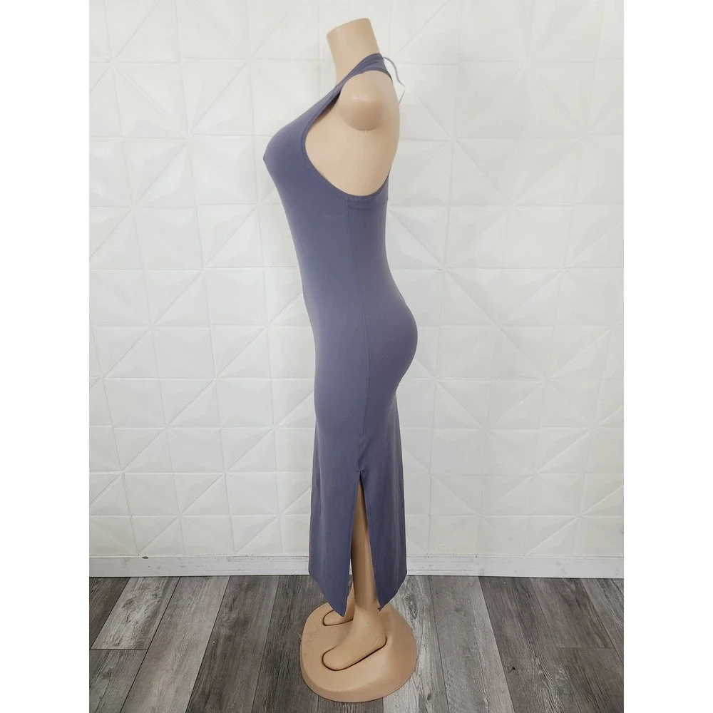 Lululemon, Elegant and Comfortable Sleeveless‎ Midi Dress, Women, Size 6, Grey